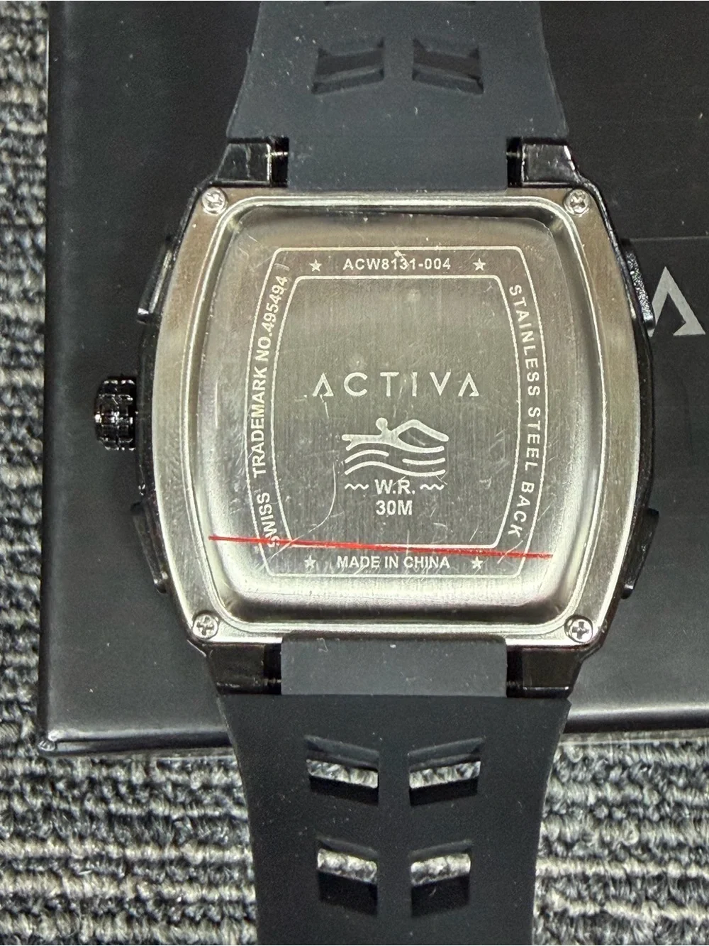 Activa Venzis X Invicta Digital Men’s Sport Watch-50mm Black Case New